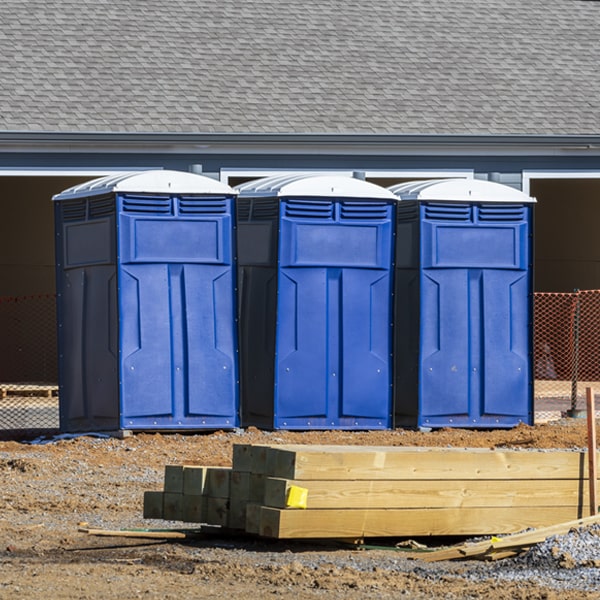 do you offer hand sanitizer dispensers inside the porta potties in Campti LA